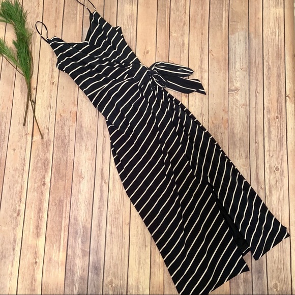 Lauren Ralph Lauren Dresses & Skirts - Ralph Lauren Blue Striped Sleeveless Tie Dress